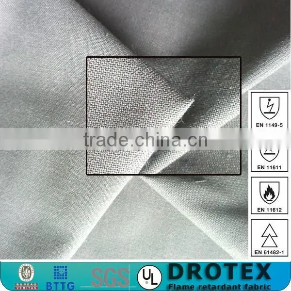 Light Weight Fireproof Material for Fireman / 150gsm Inherent Fireproof Textile photo-3