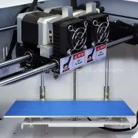 2016 China Professional Desktop FDM 3D Printer Manufacturer With Dual Extruder Free 1kg PLA Filament photo-3