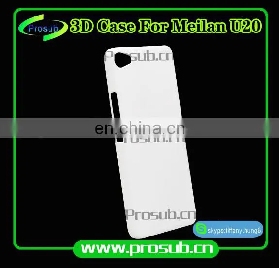 3d Sublimation Heat Transfer Blank Smartphone Case Cover Skin for Prosub-MeiLan U20 photo-3