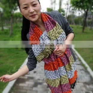 Pashmina Jacquard Shawl Design