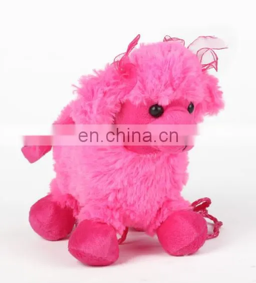 Creative Factory Price Stuffed Animal Shaped Plush Dog Handbag for Kids photo-2
