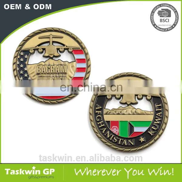 Double Customized Design Logo With High Quality Zinc Alloy Souvenir Coin at Lower Price photo-5