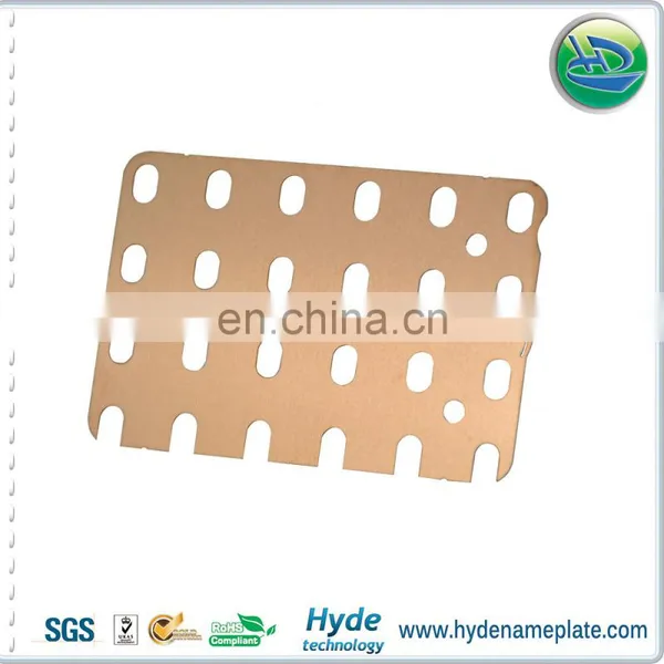 Factory Special Offer Customized Etching Metal Plate Square for Coffee Machine photo-3