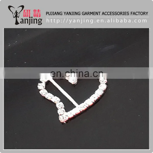 Factory Directly ! Wholesale Round Wedding Invitation Ribbon Rhinestone Buckle photo-3