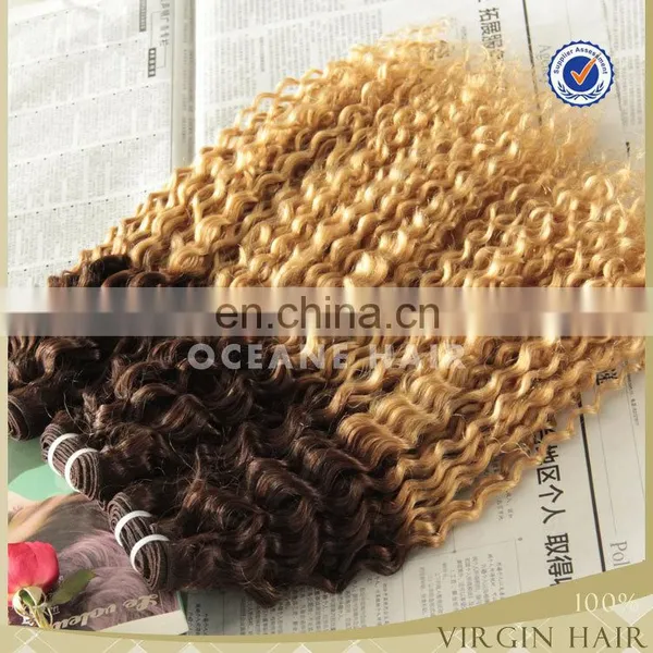 100% Cheap Two Tone Brazilian Hair Weave,613 Blonde Hair Weave photo-2