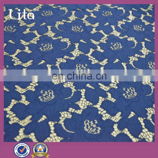 Lita New Arrival Black Fashion Nylon French Lace Fabric for Clothing photo-5