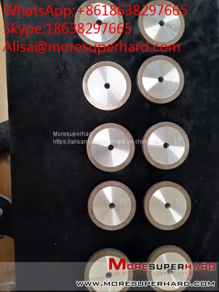 1A1 Resin Bond Parallel Diamond Grinding Wheel Alisa@moresuperhard.com photo-5