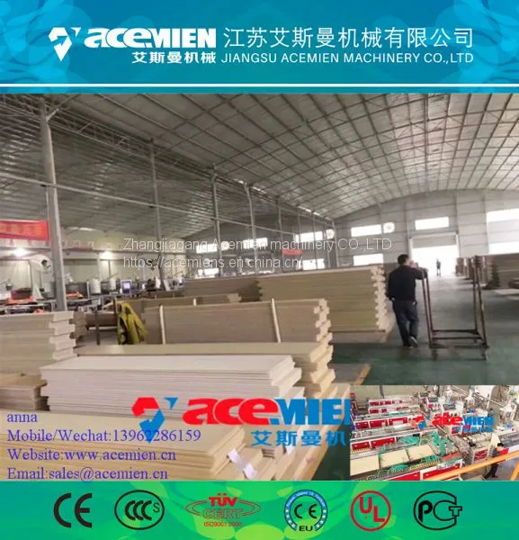 Decoration Panel Extruder Plastic Machine photo-4
