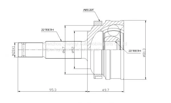 OP-001/ CV JOINTS/DRIVE SHAFTS photo-2