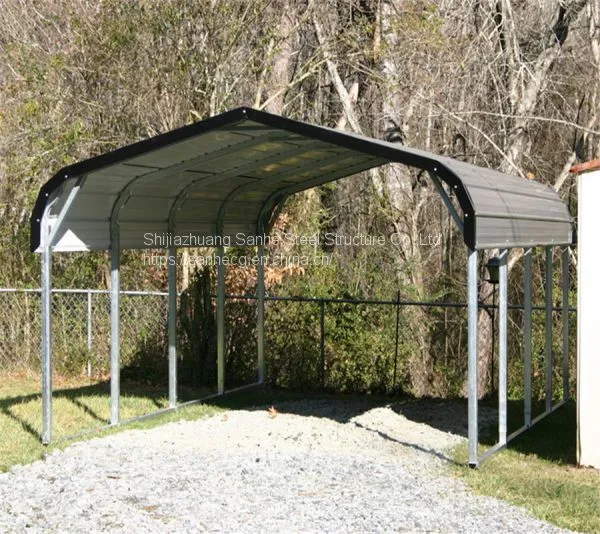 Pipes Shade Structure Carport Cheap Prefab Metal Shelter for Boat photo-4