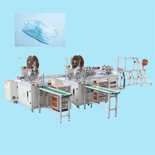 Automatic 3 Ply Face Medical Mask Making Machine