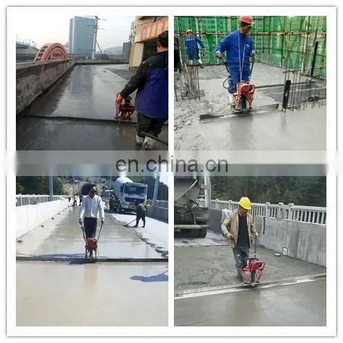 Hand Push Vibratory Vibration Leveling Screed Machine photo-5