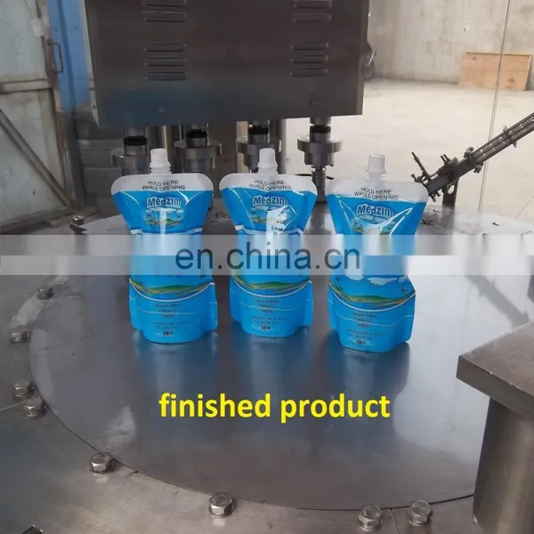 Stand up Pour Spout Pouch for Juice Filling and Cap-screwing Machine photo-6