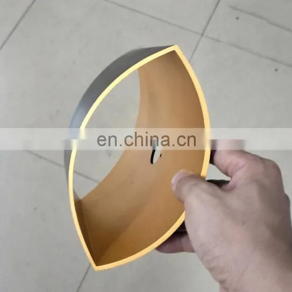 2 Color Anodized Aluminum Extrusion Profile With CNC Angle Cutting Service for Trafic Light photo-4