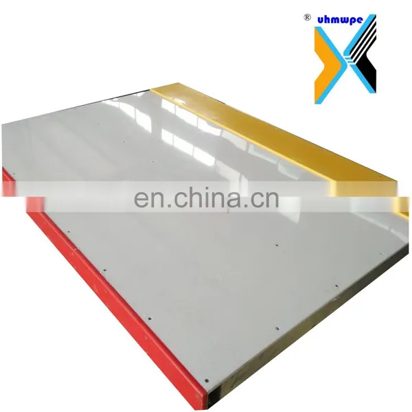 Indoor Soccer Board Wall Basement Hockey Rink Boards Straight Frame Hdpe Rink Backyard Arena Hockey pe Boarding Movable Ice Rink photo-4