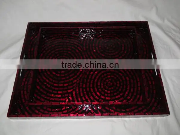 Mother of Pearl Serving Trays photo-2