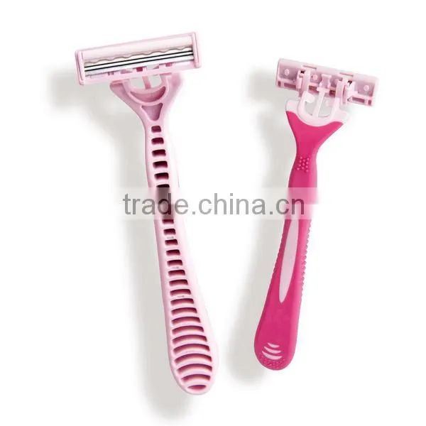 Hot Sell Triple Blade Shaving Straight Razor Stainless Steel Blade photo-2