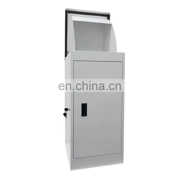 Customize Home Modern Smart Courier Parcel Mail Drop Postage Stand Post Letterbox Packaging Box photo-5