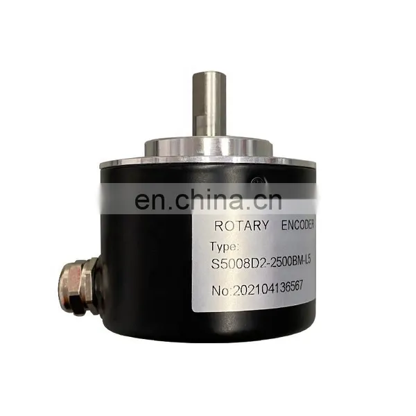 50mm Rotary Incremental Encoder TTL Voltage Output 5V Optical Encoder 1024ppr photo-5