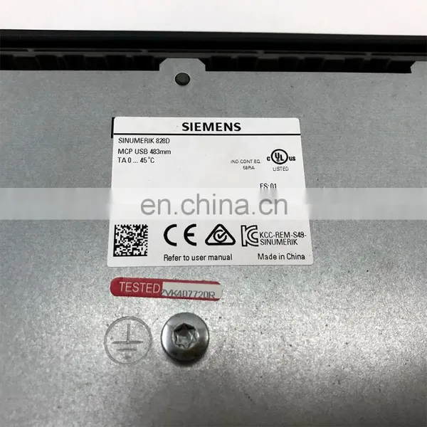 Wholesale for Siemens 828D MCP 483 6FC5303-0AF32-0AA0 Machine Control Panel photo-2