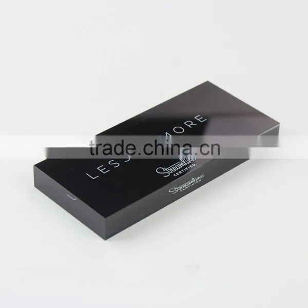 Transparent Lucite Sign Block Lucite Logo Block photo-5