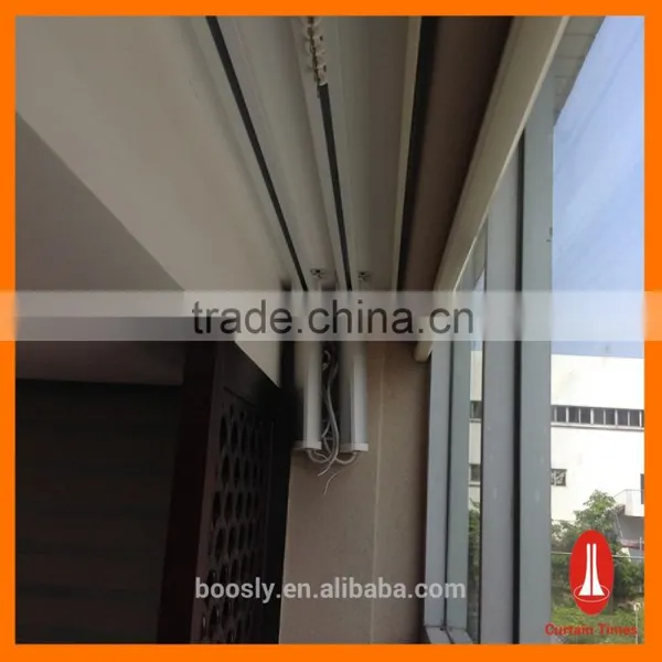 BS68TE Motorized Curtain Track Specially For Hotels and Villa photo-4