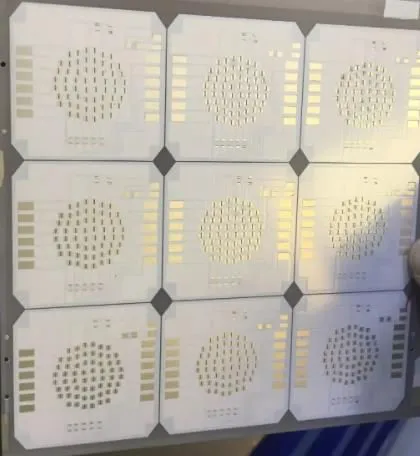 2-layer Alumina 96% Ceramic PCB,Double Layer Oxidized 96% Aluminum Ceramic PCB