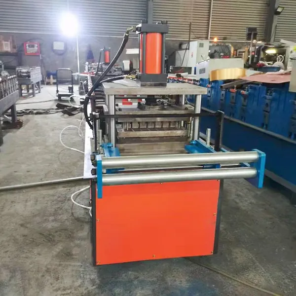 Automatic Storage Shelf Panel Manufacturing Machine Roll Forming Machine photo-5