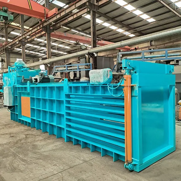 Horizontal Hydraulic Baler Wood Fiber Baler Wheat Straw Baler Factory Direct Sales photo-4