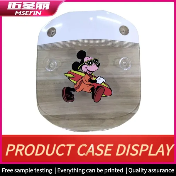 8-Color High-Precision Acrylic Wind Deflector With Custom UV Printing