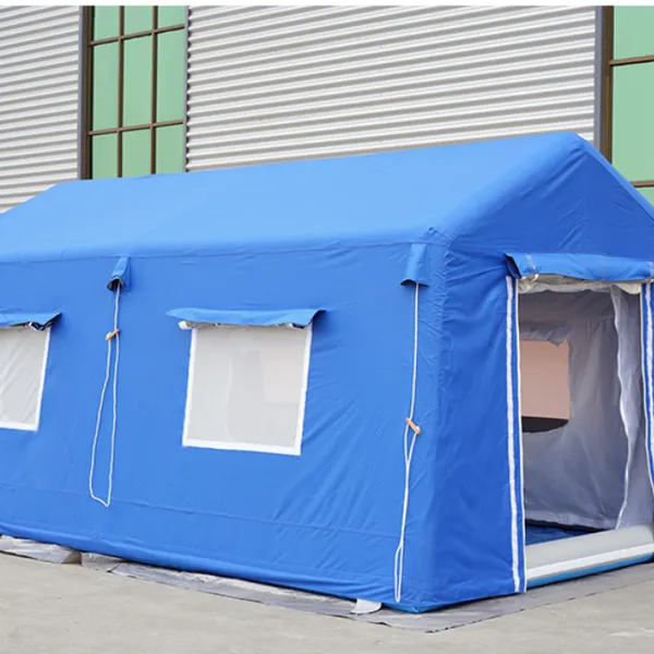 Hurricane-Resistant Disaster Relief Tent With Windproof Design and Ground Stakes photo-4