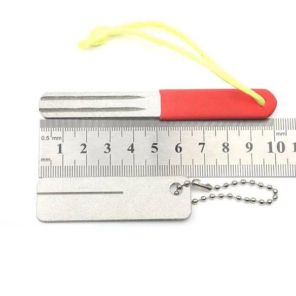 Fisherman Fishing Use Double Sides Multifunctional Whetstone photo-3
