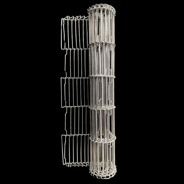 Corrosion-resistant Stainless Steel Trapezoidal Wire Mesh Conveyor Belt photo-3