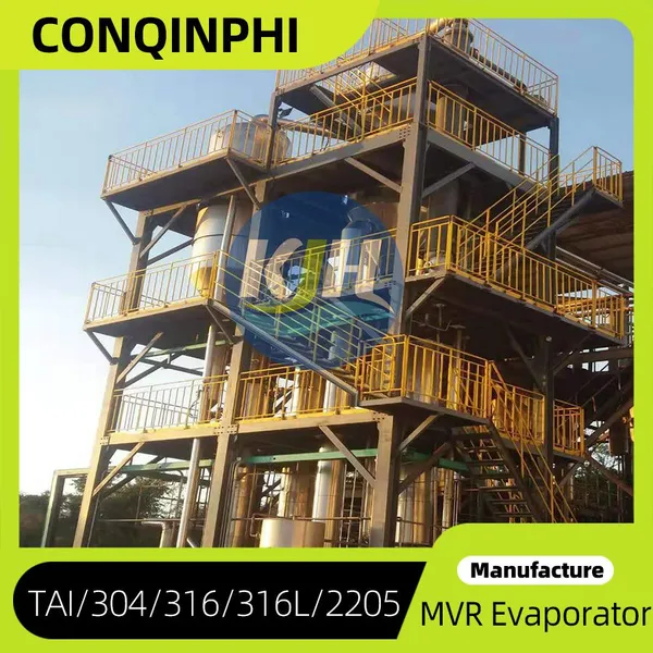 Robust Double-effect MVR Evaporator With Integrated CIP System for Dairy Industry photo-5