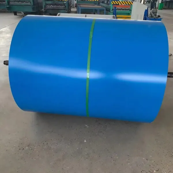 Low Price Prepainted Galvanized Steel Coil PPGI Color Coated Steel Coil With Custom Thickness & Color photo-2