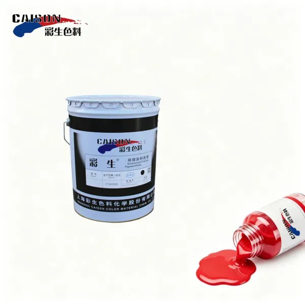 C.I.Pigment Red 254 Color Paste for Hot-pressure Resistant Printing