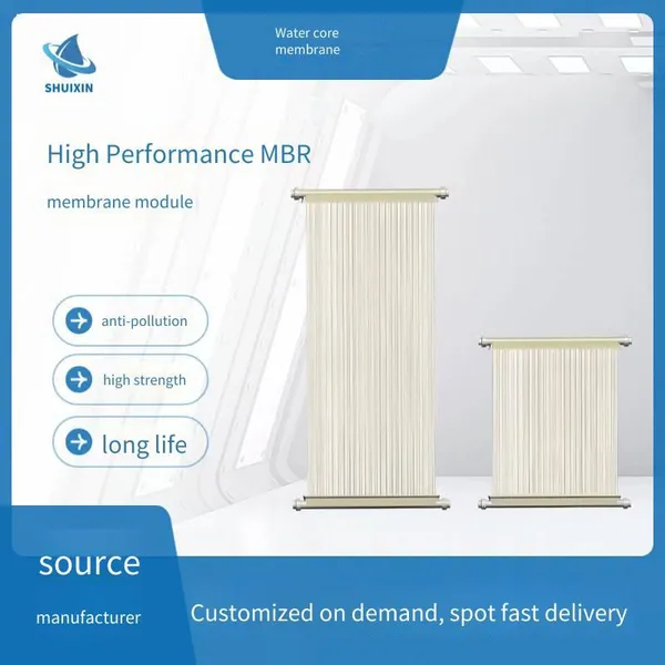 Water Core Membrane Mbr Membrane Module, Pvdf Reinforced Hollow Fiber Membrane, Curtain Membrane, Specially Used for Reclaimed Water Reuse