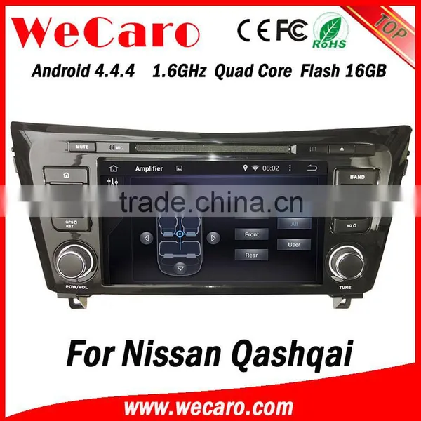 Wecaro in Dash Touch Screen Android 4.4.4 Car Gps Navigation System for Nissan Qashqai Car Multimedia Player photo-4