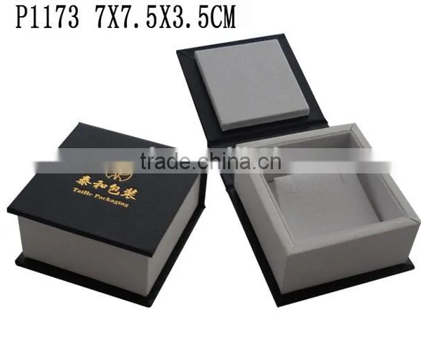 Unique Special Jewelry Paper Ring Box With Velvet Lining P1174 photo-3