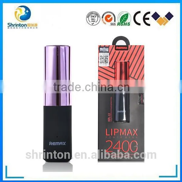 Emergency Small Power Bank 2400mah Po, Colorful Plastic Power Bank, Lipstick Power Bank photo-3