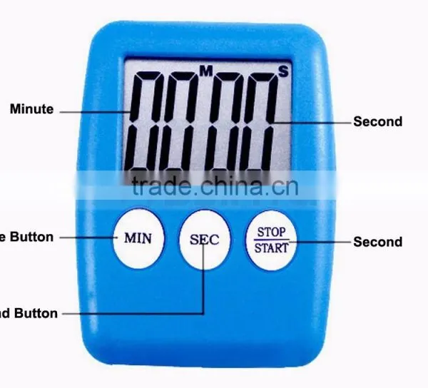 3 Buttons Easily to Learn Family Necessity Kitchen Cooking Egg Countdown Timer photo-6