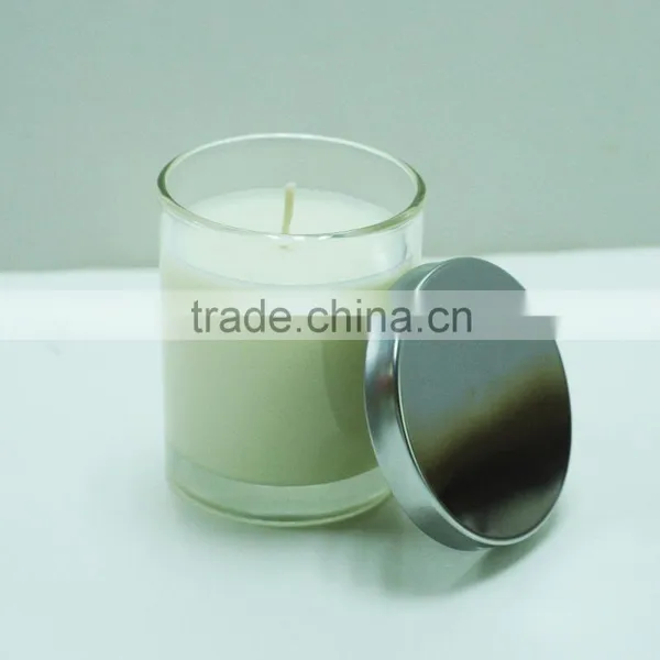 5oz Scented Soy Candle in Glass Jar With Metal Lid Supplier's Choice photo-2