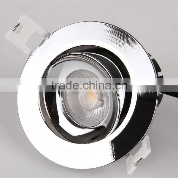 Chroming Color COB Ceiling Light 11W 2.5inch Dimmable photo-4