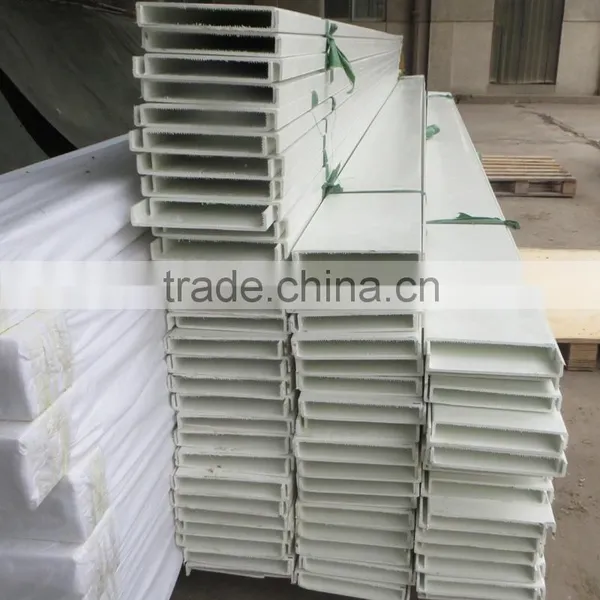 Fiberglass Reinforced Plastic Cable Tray Bridge, FRP GRP Cable Box Cover photo-2
