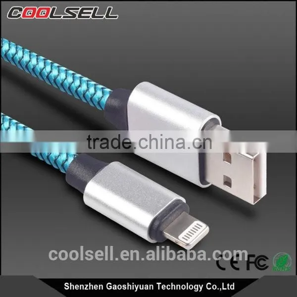 Braided MFi Usb Cable MFi Certified Charging and Syncing Usb Data Cable for IPhone 6s photo-3