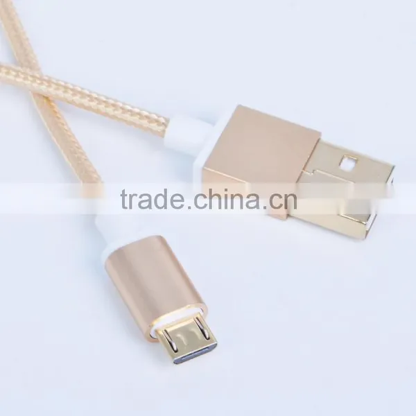 1M USB Fabric Braided Charger Cable Colorful USB Data Cable For Samsung Galaxy s5 photo-4