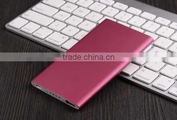 AWC372 Aluminium 5300mAh Portable Panel Slim Body Power Bank Power Bank for Samsung Galaxy Tab photo-4