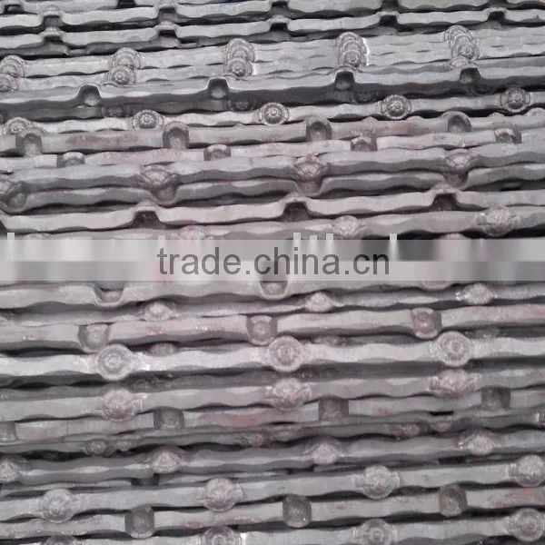 Wrought Iron Holed Bars
