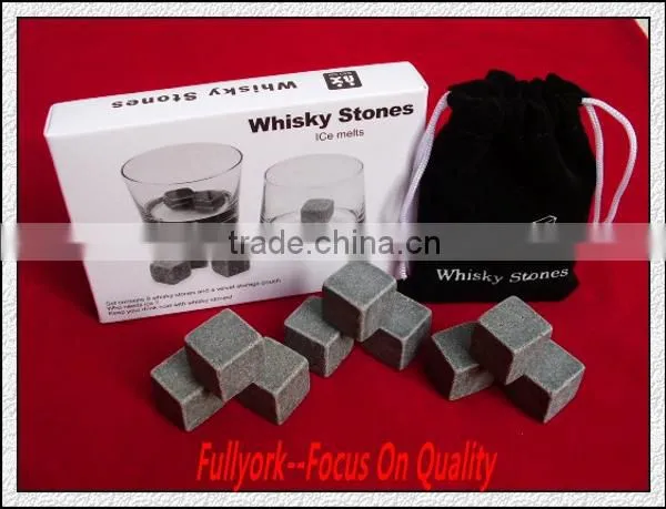 As Seen On TV Stainless Steel Ice Cube Whisky Stones Chilling Rock Stones photo-6