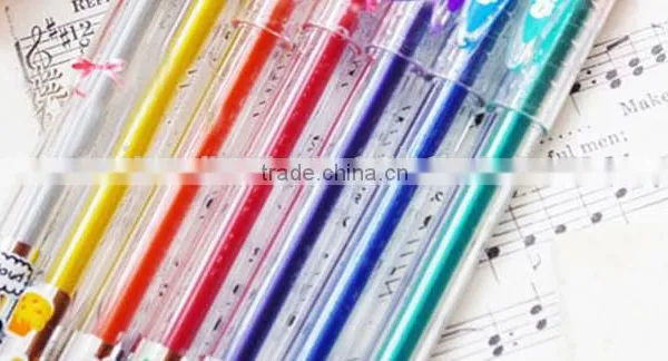 Glitter Gel Pen With 7 or 12colors photo-4